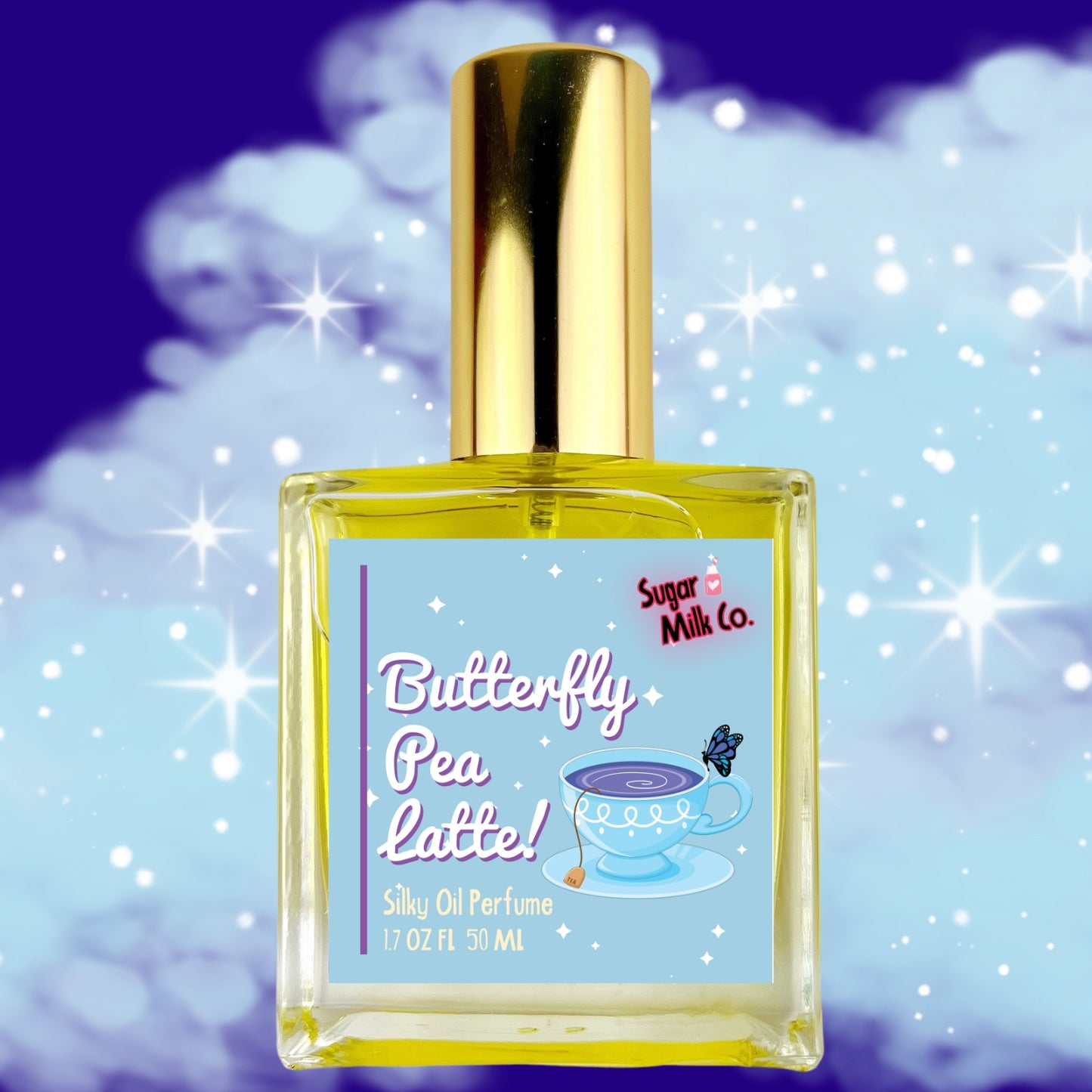 Butterfly Pea Latte Perfume Oil