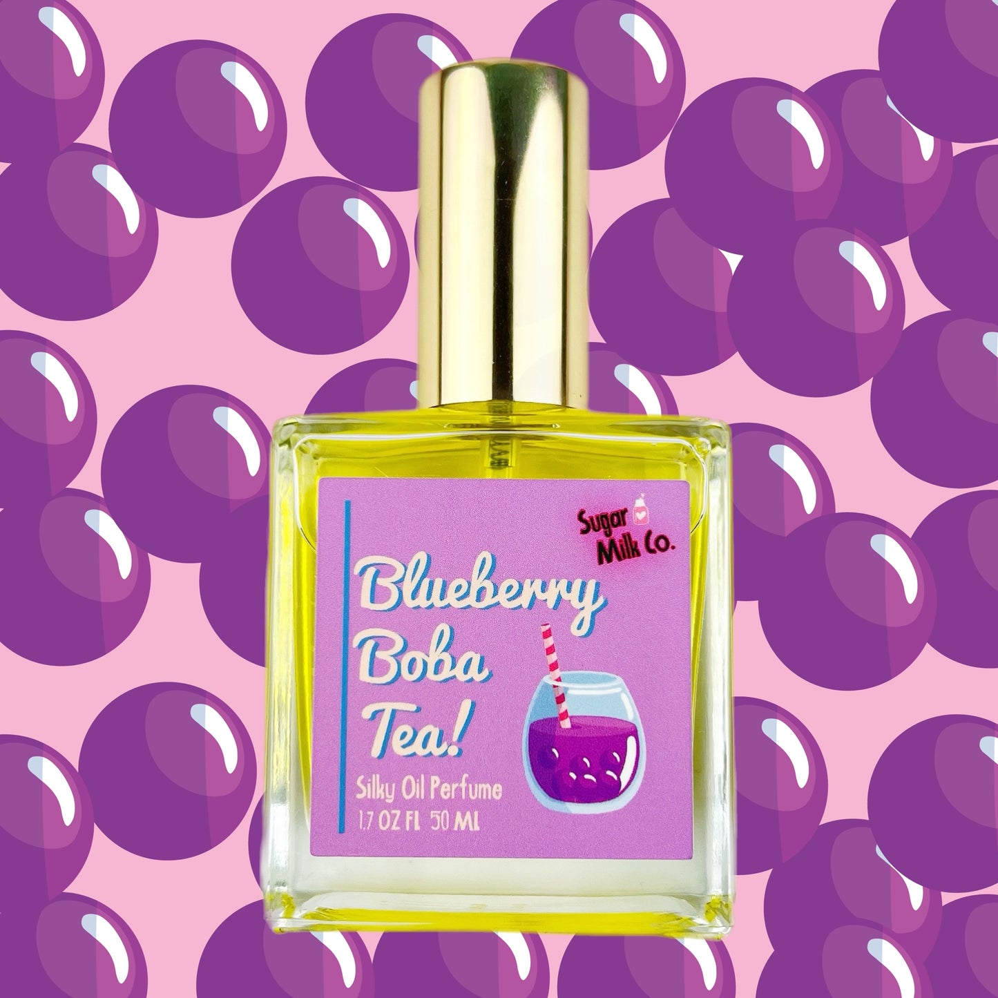 Blueberry Boba Tea Perfume Oil